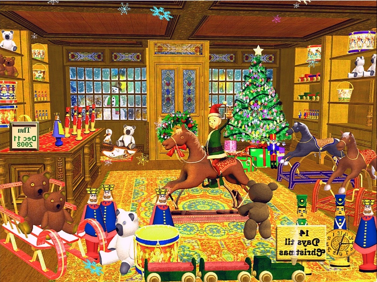 Magic Christmas Toyshop Demo 3.8 : Main window