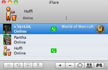 iFlare 1.0 : Main window