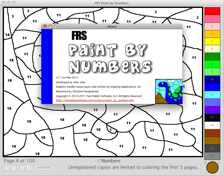FRS Paint by Numbers 1.2 : About