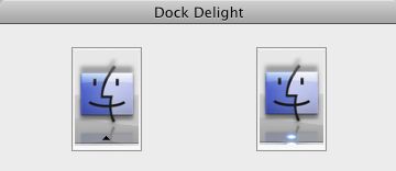 Dock Delight 1.0 : Main window