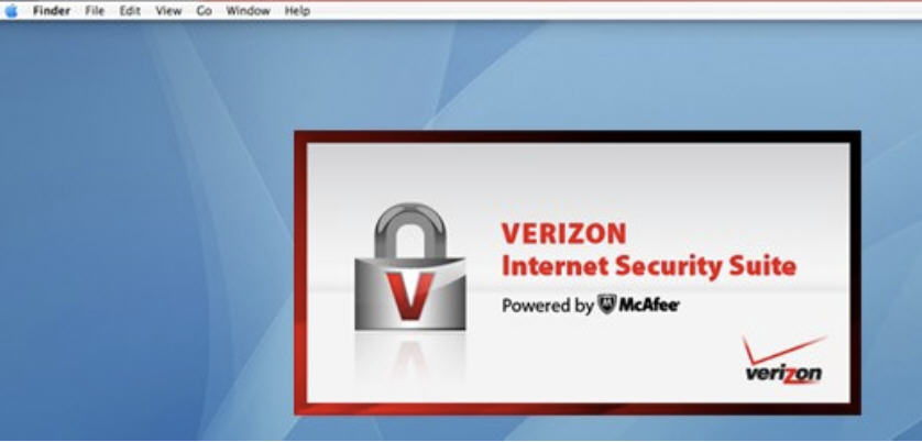 Verizon Internet Security Suite 1.2 : Main screen