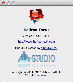 Helicon Focus 4.2 : About
