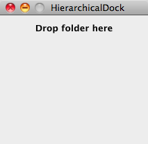 HierarchicalDock 1.2 : Main Window
