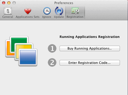 Running Applications 2.0 : User Interface