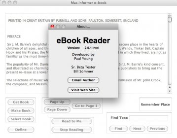 mac ebook reader