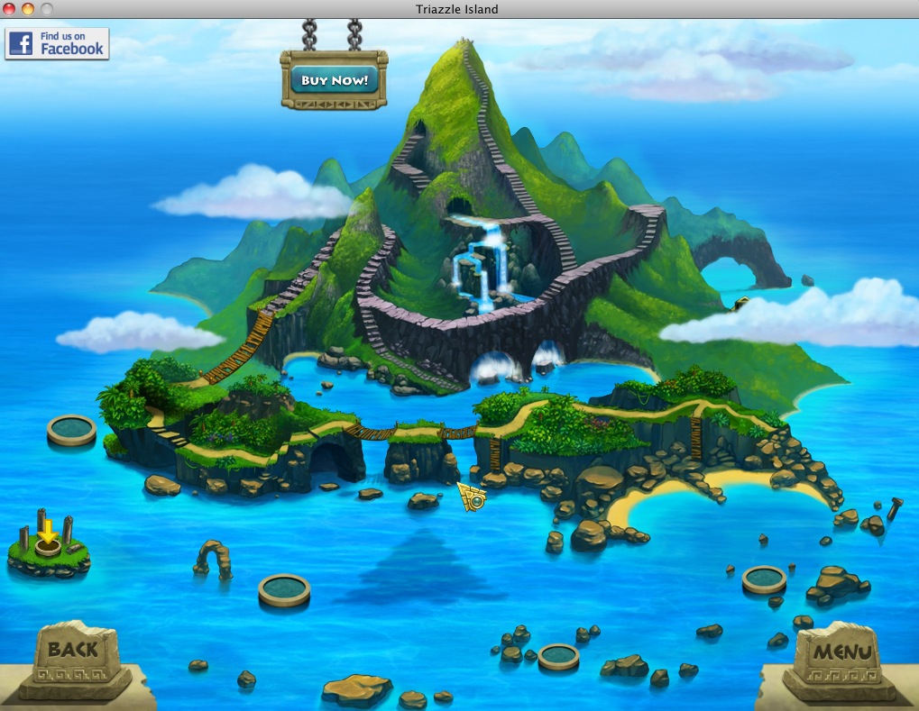 Triazzle Island : Map
