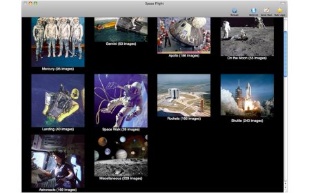 Space Flight Photos screenshot