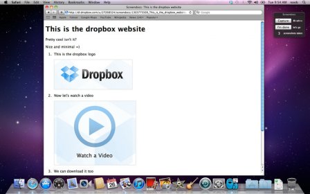 ScreendocsForDropbox screenshot