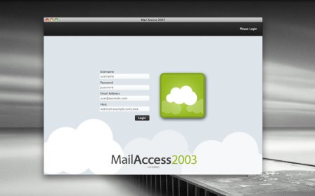 Mail Access 2003 screenshot