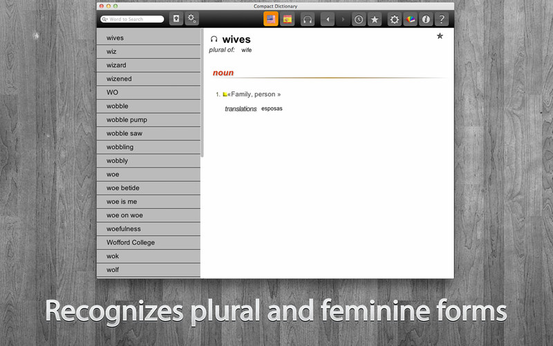 Compact Dictionary 1.0 : Compact Dictionary screenshot