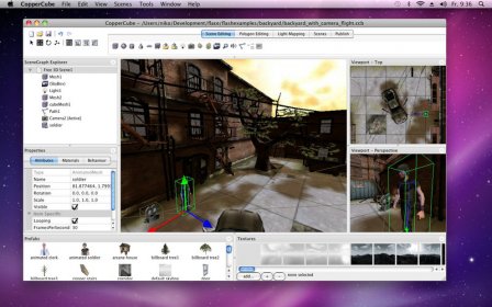 CopperCube 3 Light Edition screenshot