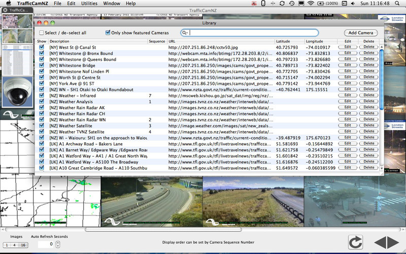 TrafficCamNZ 1.1 : TrafficCamNZ screenshot