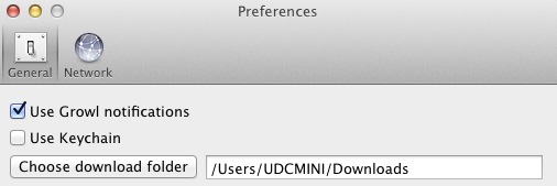 Claw 1.4 : Preferences
