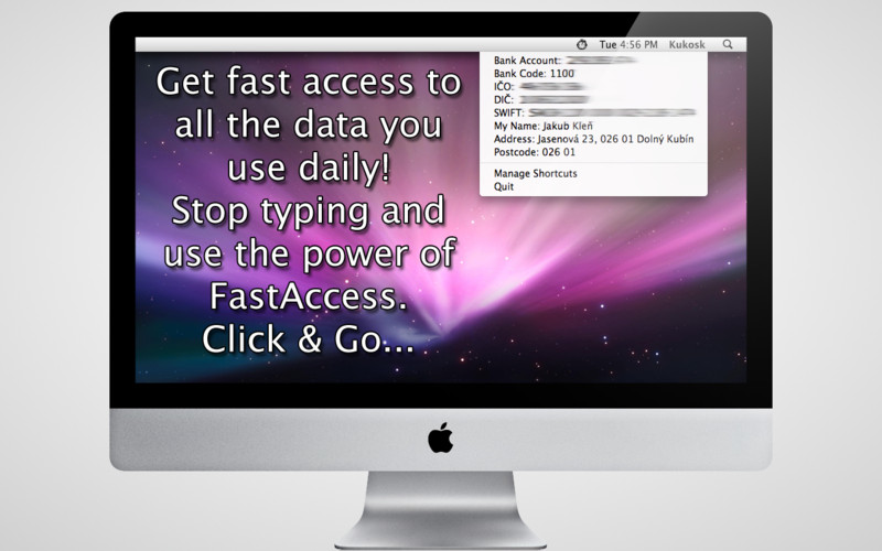 FastAccess 1.0 : FastAccess screenshot