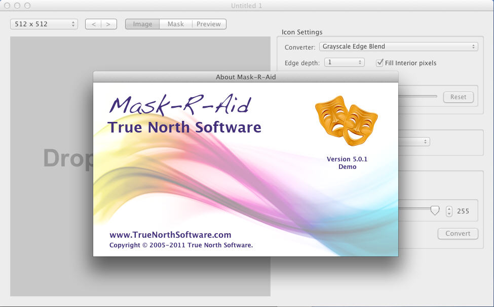 Mask-R-Aid 5.0 : Main Window