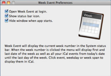 Week Event 1.1 : Preference Window
