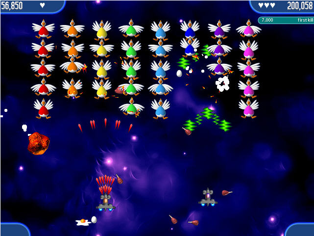Chicken Invaders 2- The Next Wave 2.8 : Play Game