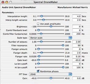 SoundMagic Spectral 1.7 beta : Main window