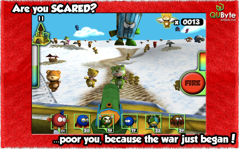 Plush Wars 1.0 : Plush Wars screenshot