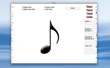 Dolce Music Flash Cards screenshot