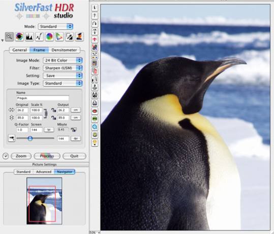 SilverFast HDR 8 8.0 beta : Main Window