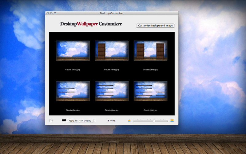 Desktop Wallpaper Customizer 1.0 : Desktop Wallpaper Customizer screenshot