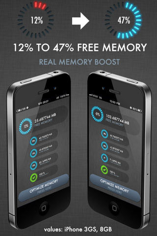 Memory Cleaner Pro 1.0 : Main Window