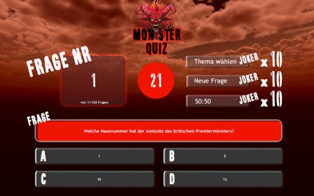 Monsterquiz screenshot