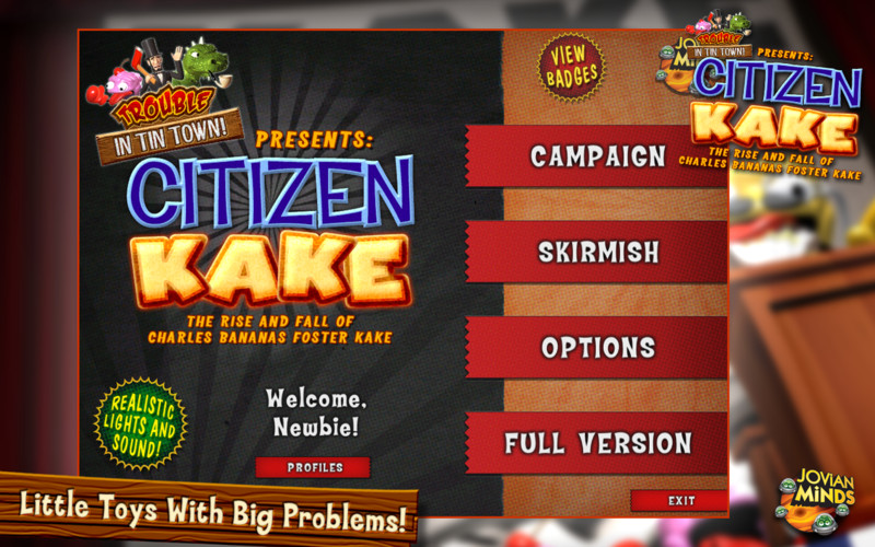 Citizen Kake: A Trouble in Tin Town Adventure 1.0 : Citizen Kake: A Trouble in Tin Town Adventure screenshot