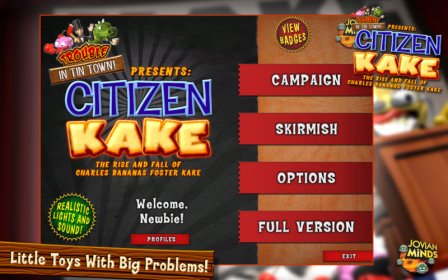 Citizen Kake: A Trouble in Tin Town Adventure screenshot