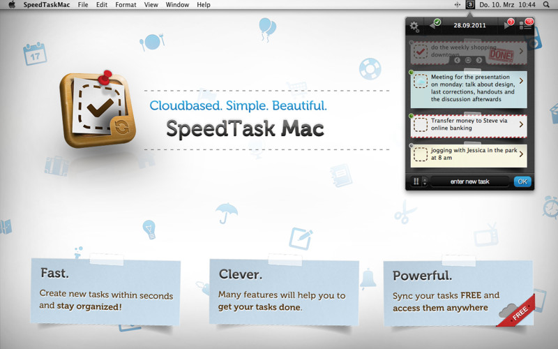 SpeedTask 1.1 : SpeedTask screenshot