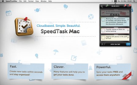 SpeedTask screenshot