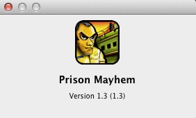 Prison Mayhem 1.3 : About window