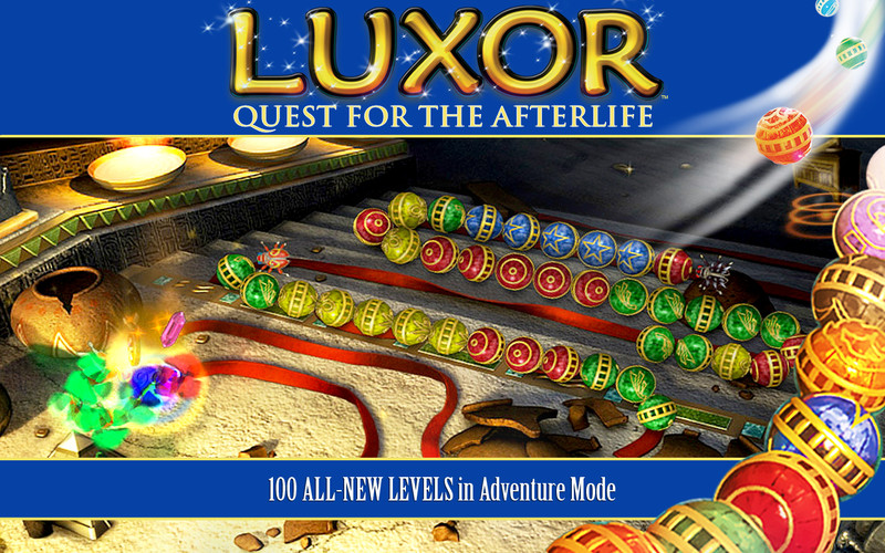 LUXOR: Quest for the Afterlife 2.0 : LUXOR: Quest for the Afterlife screenshot
