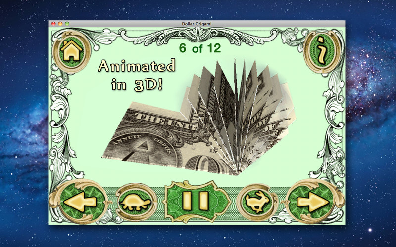 Dollar Origami 1.0 : Dollar Origami screenshot