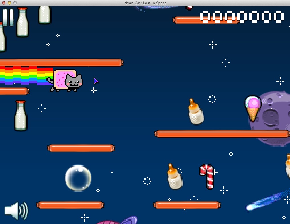 Nyan Cat: Lost In Space 1.3 : Gameplay