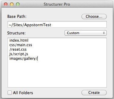 Structurer Pro 1.3 : Main window