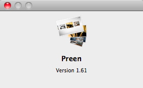 Preen 1.6 : Program version