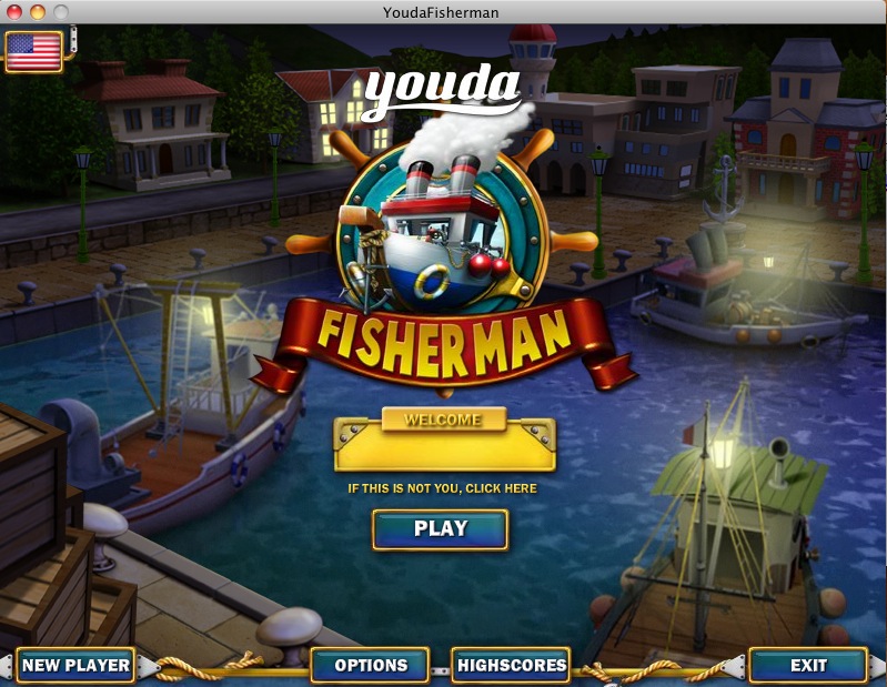 Youda Fisherman : Main menu