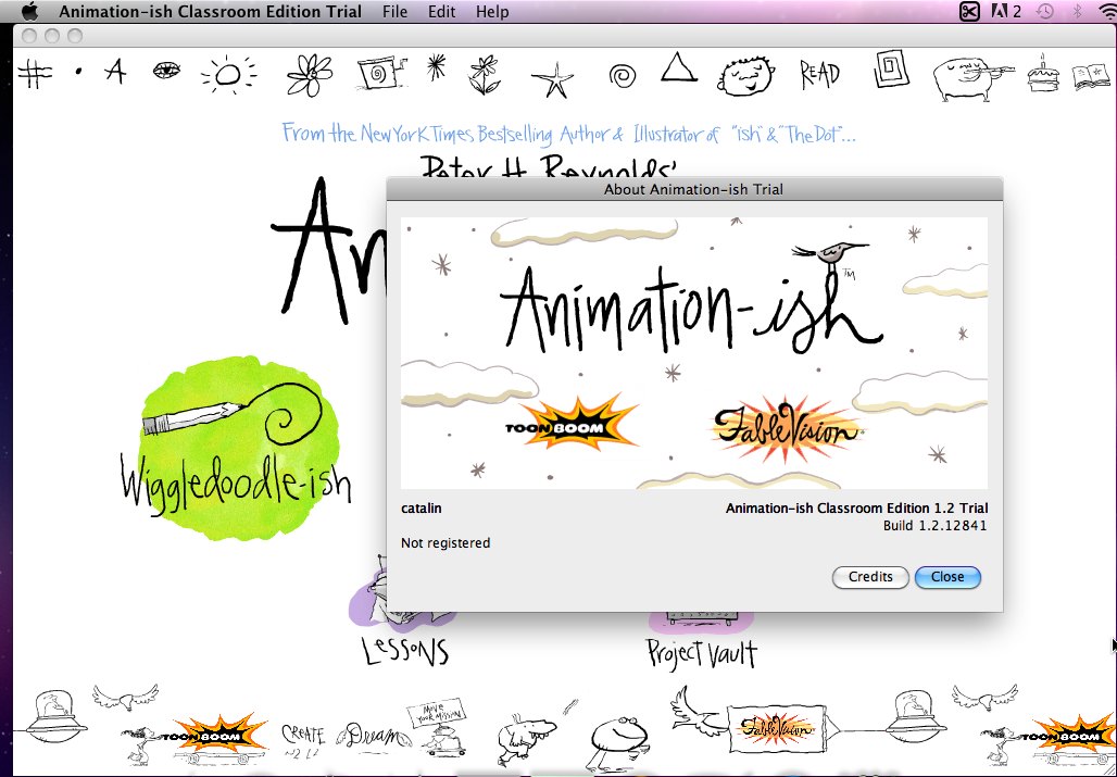 Animation-ish Classroom Edition 1.2 : Main window