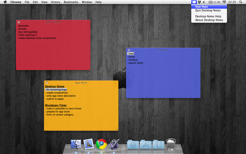 Desktop Notes 1.1 : Desktop Notes screenshot