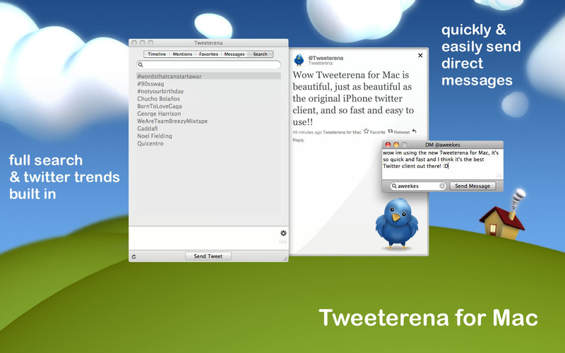 Tweeterena for Twitter 1.0 : Tweeterena for Twitter screenshot