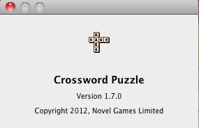 Crossword Puzzle 1.7 : About