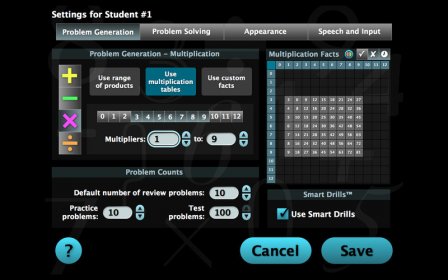 Math Drills screenshot