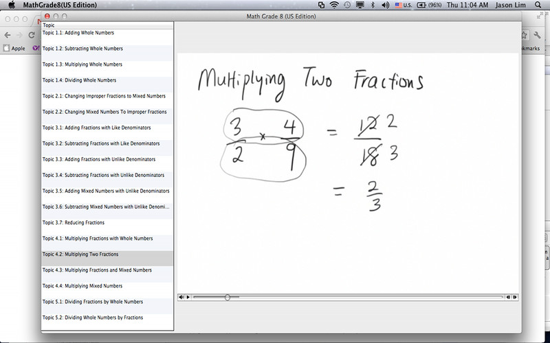 Math Grade 8 (US Edition) 1.0 : Math Grade 8 (US Edition) screenshot