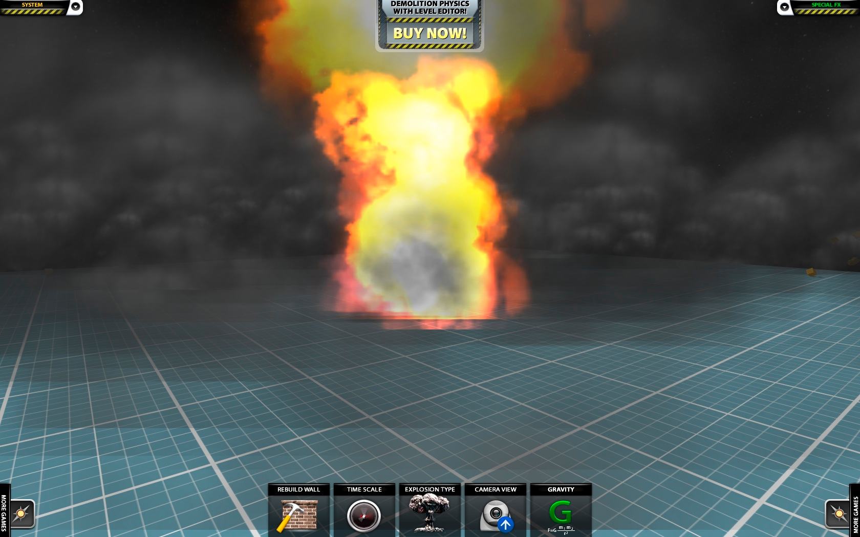 Demolition Physics Lite 1.0 : Nuclear explosion