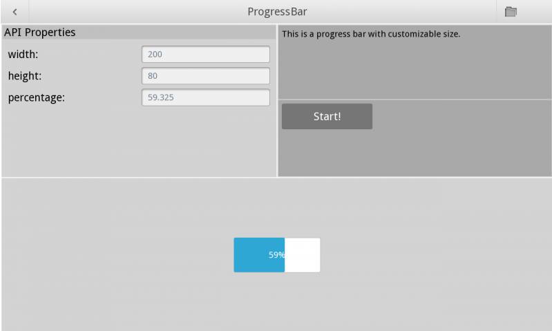 Progressbar 1.2 : Main window