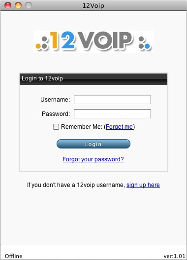 12Voip 1.0 : General view