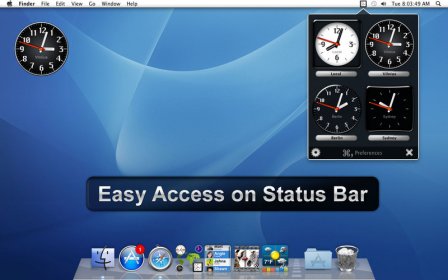 Desktop Clock screenshot