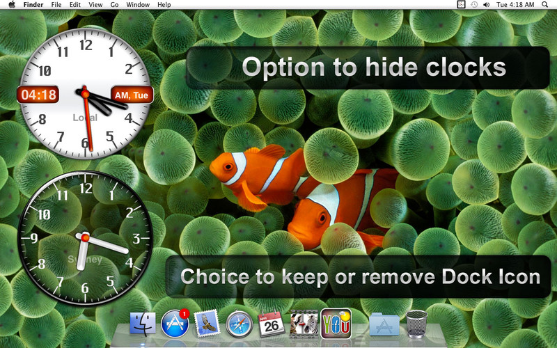 Desktop Clock 1.7 : Desktop Clock screenshot